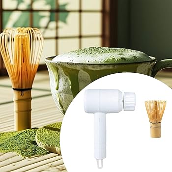 Amazon | FccsiKoa 【2025新登場・抹茶道具】電動抹茶ミキサー 茶筅